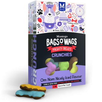 Montego Bags O' Wags Sweety Crunchies - Nicely Iced 1kg
