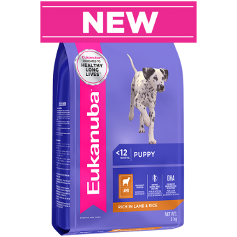 Eukanuba Puppy Medium Lamb + Rice 3kg