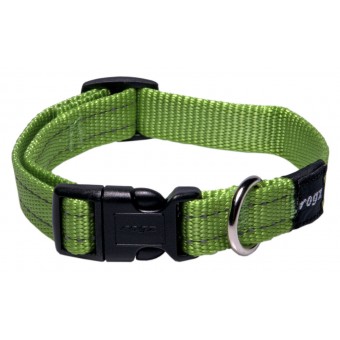Rogz Medium Solid Colour Collar 26-40cm