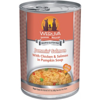 Weruva Jammin Salmon for Dogs Tin 400g