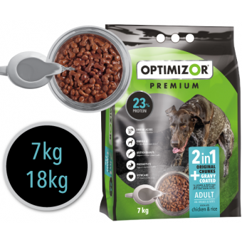 Optimizor Premium Adult Gravy Coated 18kg