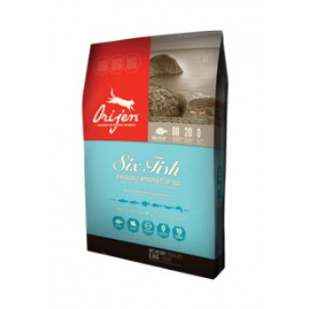 Orijen 6 Fish Cat Food 340gr