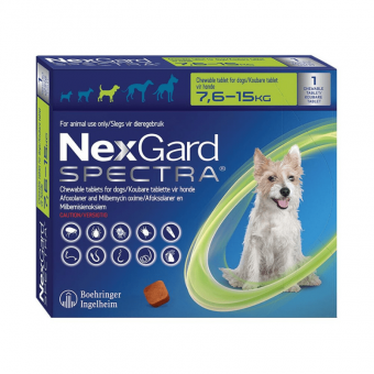 Nexgard Spectra 7.6-15kg (Price Per Tablet)