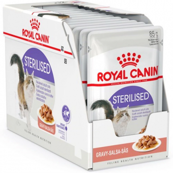 Royal Canin Feline Sterilized Pouches 85g x 12