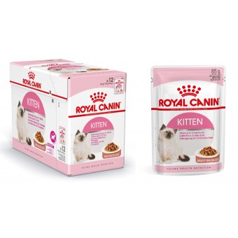 Royal Canin Kitten Instinctive Pouches 85g (12 per box)
