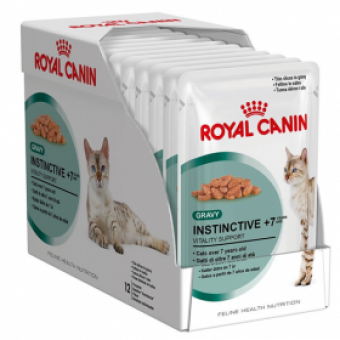 Royal Canin Feline Instinctive 7+ Pouches 85g x 12