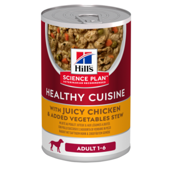 Hill's Canine Adult Stew Tin with Roast Chicken & Carrot 354g