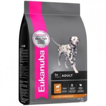 Eukanuba Adult Medium Breed Lamb & Rice 3kg