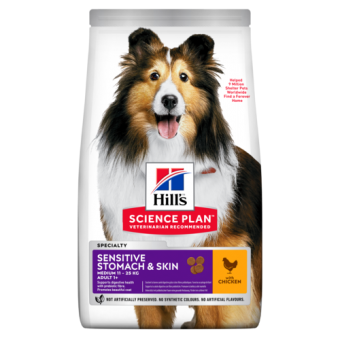 Hill's Canine Med/large Adult Sensitive Stomach & Skin 12kg