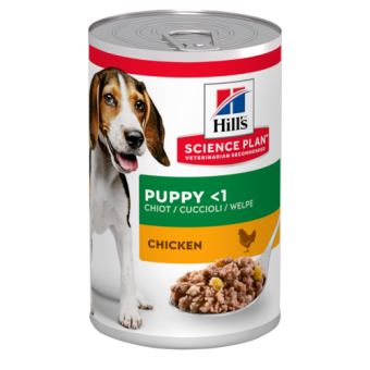 Hill's Canine Puppy Tin with Chicken 370g