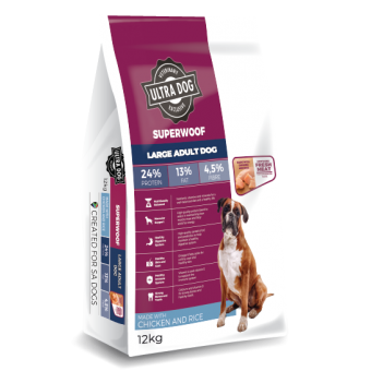 Ultra Dog Superwoof Large Adult (Chicken & Rice) 20kg