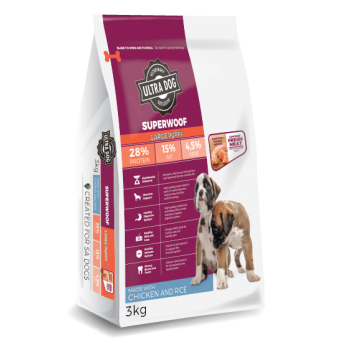 Ultra Dog Superwoof Large Puppy 3kg