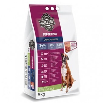 Ultra Dog Superwoof Large Adult (Turkey & Rice) 8kg