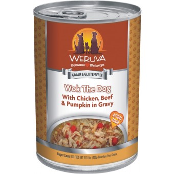 Weruva Wok the dog Dogs Tin 400g