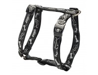 Rogz Large Patterned H-Harness 45-75cm